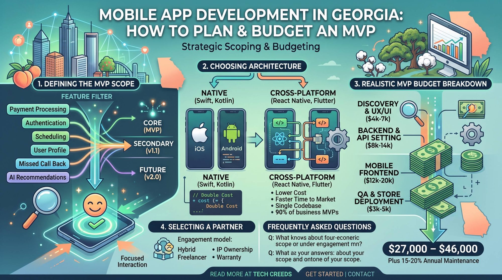 Mobile App Development in Georgia: How to Plan and Budget an MVP